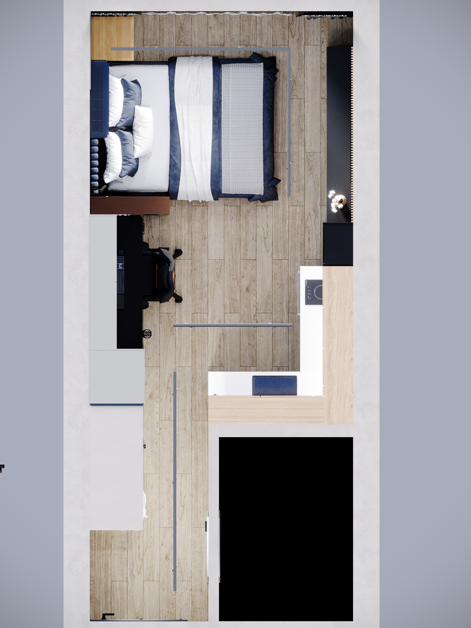 Studio 02 — Жилая зона